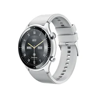 Smartwatch Qcy Active Gt Bluetooth Chamada 3atm Relógio Inteligente À Prova D'água - Prata