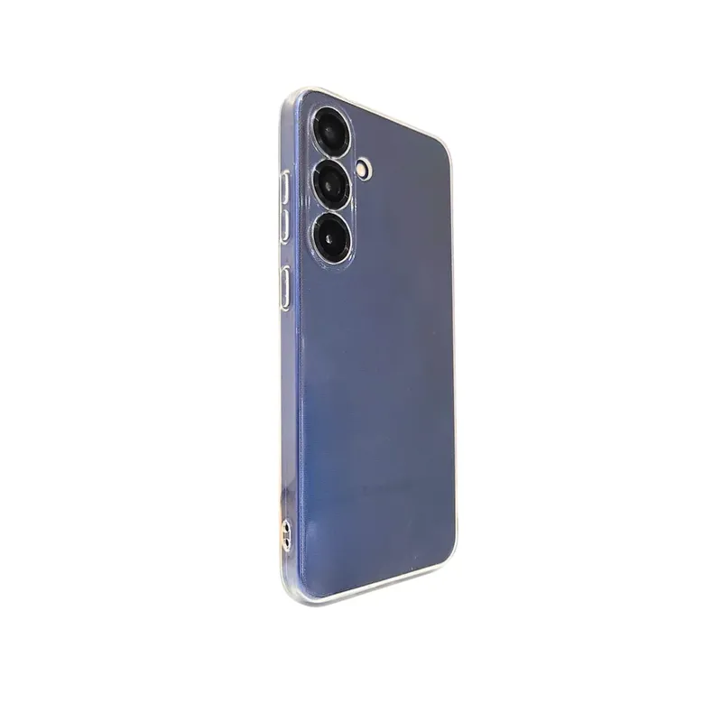 Capa De Silicone Para Galaxy S25 Plus - Transparente