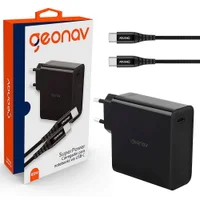 Carregador Universal USB-C Para USB-C Superpower 65w, Preto - Ch65wpd Bk