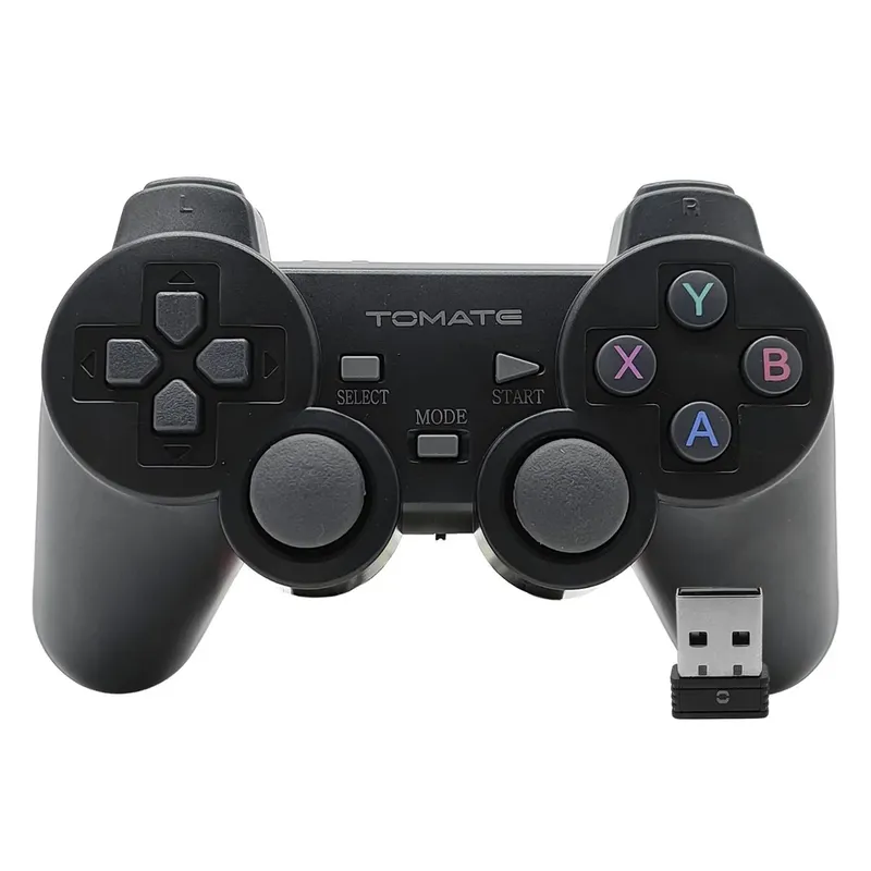 Controle Sem Fio Para PC Usb 2.4g Com Joystick Analógico Gamer