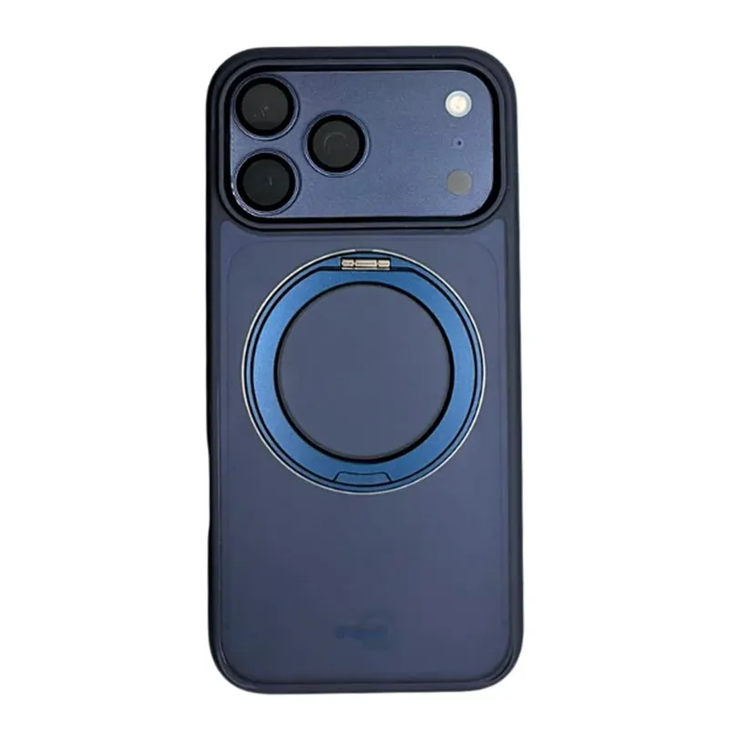 Capa Iphone 17 Pro Max Stand Iplace, Azul