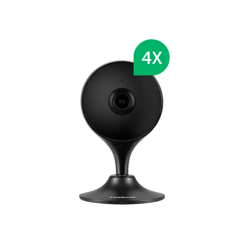 Kit Câmera De Vídeo Wi-fi Intelbras Im3 C Black