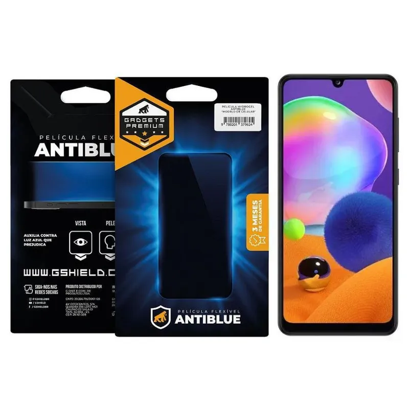 Película Para Samsung Galaxy A31,Antiblue,Gshield