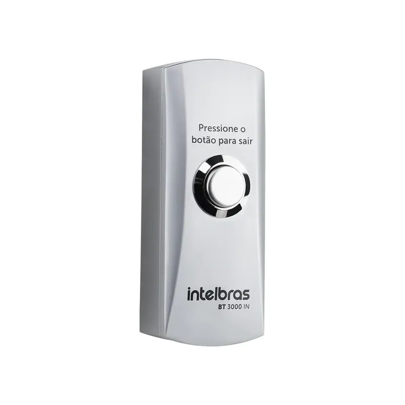 Botão De Saída Intelbras Inox Bt 3000 In