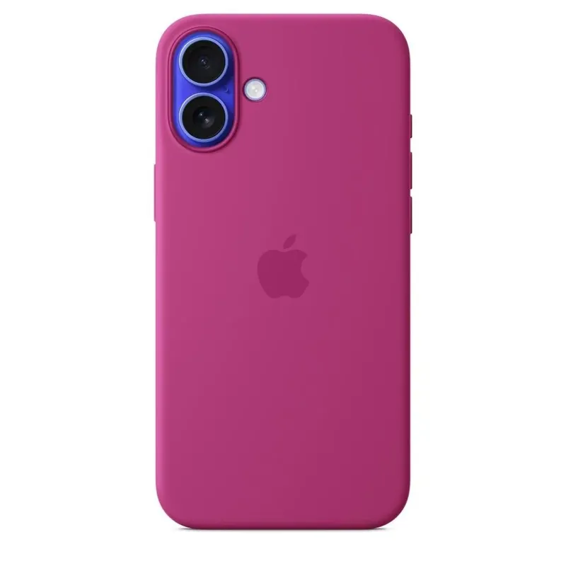 Capa Com Magsafe Iphone 16 Plus, Apple, Silicone Fúcsia