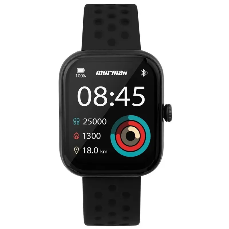 Relógio Mormaii Smartwatch Life Ultra Preto Molifeuai/8p