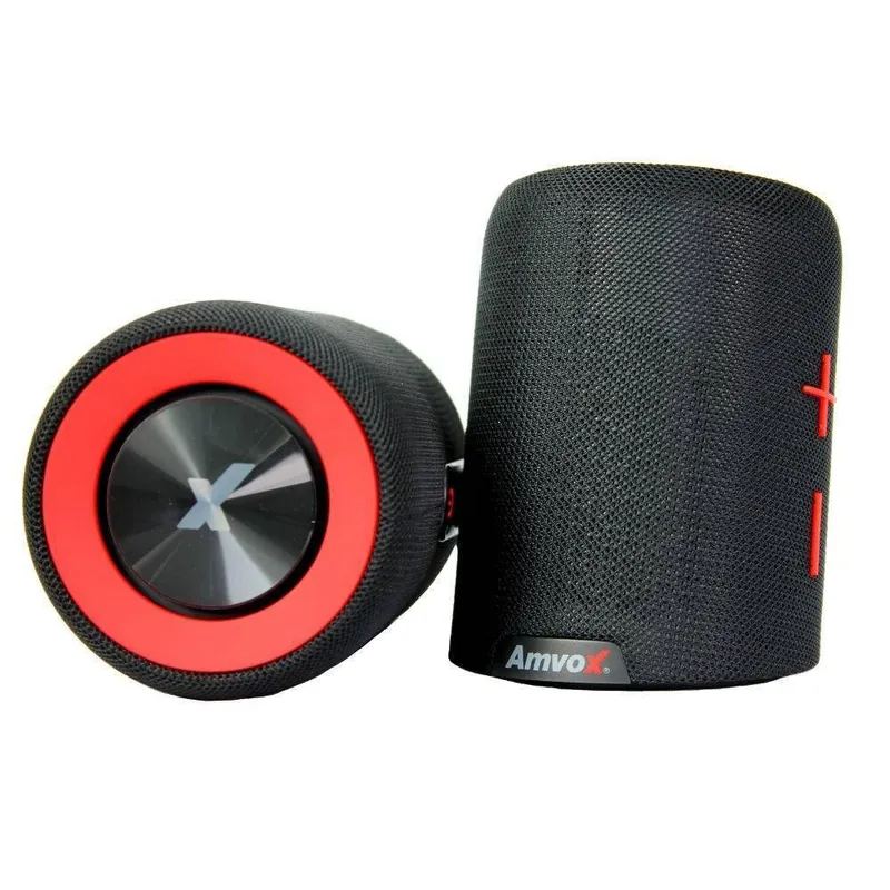 Caixa Som Portátil Amvox Duox, MP3, USB, Cartão Festa, Som Potente 2 em 1