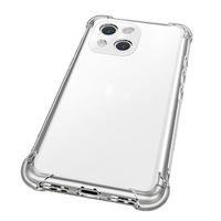 Capinha Capa Compatível Com Iphone 14 Tela 6.1 Borda Anti Queda Transparente