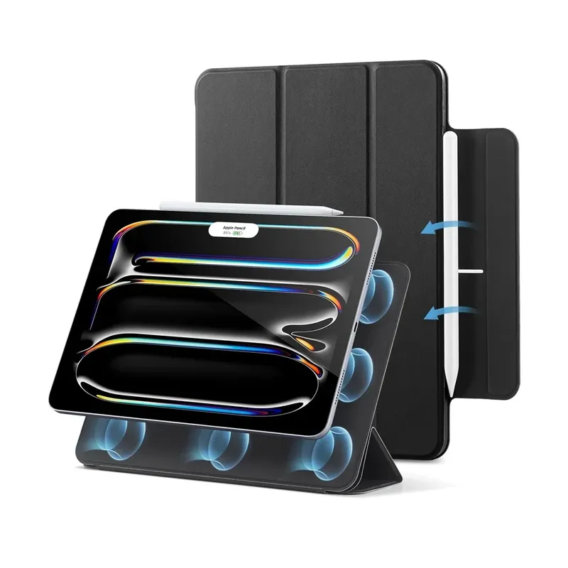 Capa Rebound Magnética Esr Para Ipad Pro 11 2024 Preto