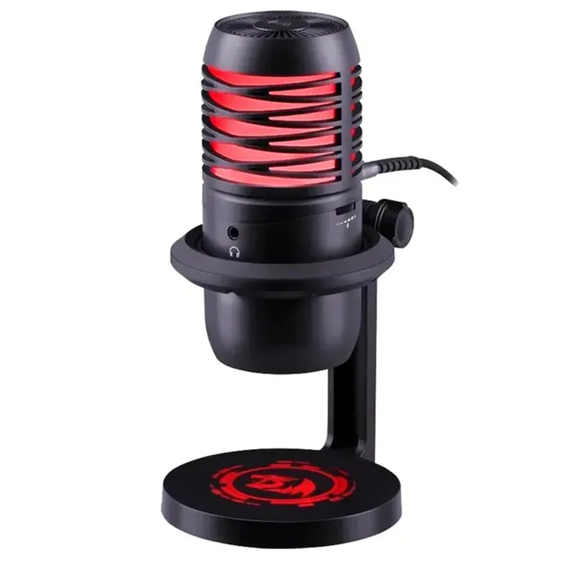 Microfone Nebula Redragon Usb Preto - Gm211