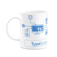 Caneca Dev B-light - Typescript - Branca