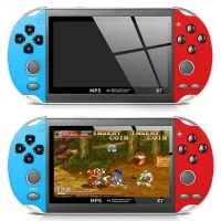 Console De Jogos Portátil X7 Plus + De 1.000 Jogos + Fone De Ouvido Cartão De Memória 8GB Console De Video Game Portátil