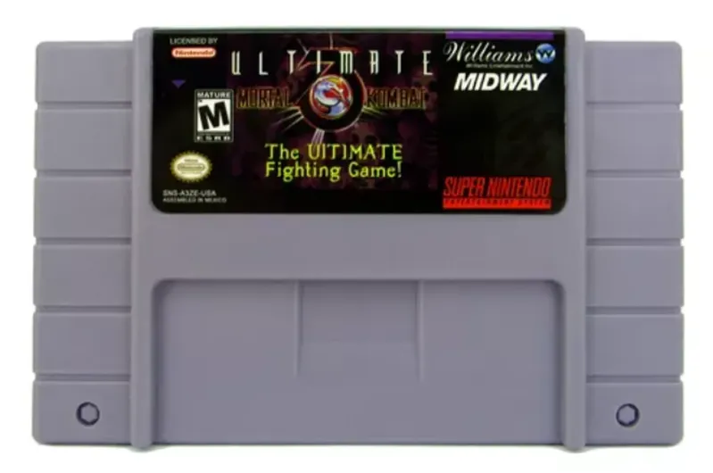 Jogo Retro Super Nintendo, Ultimate Mortal Kombat 3