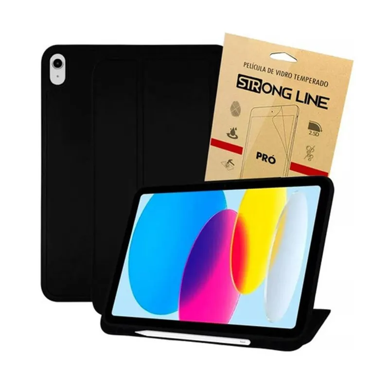 Capa Para Galaxy Tablet A9 Plus A9+ 11 Pta Caneta + Película
