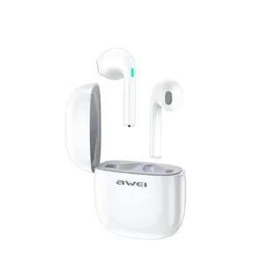 Fone Bluetooth Awei T28 Tws Auricular | Ipx4, Microfone Nítido E Som Potente