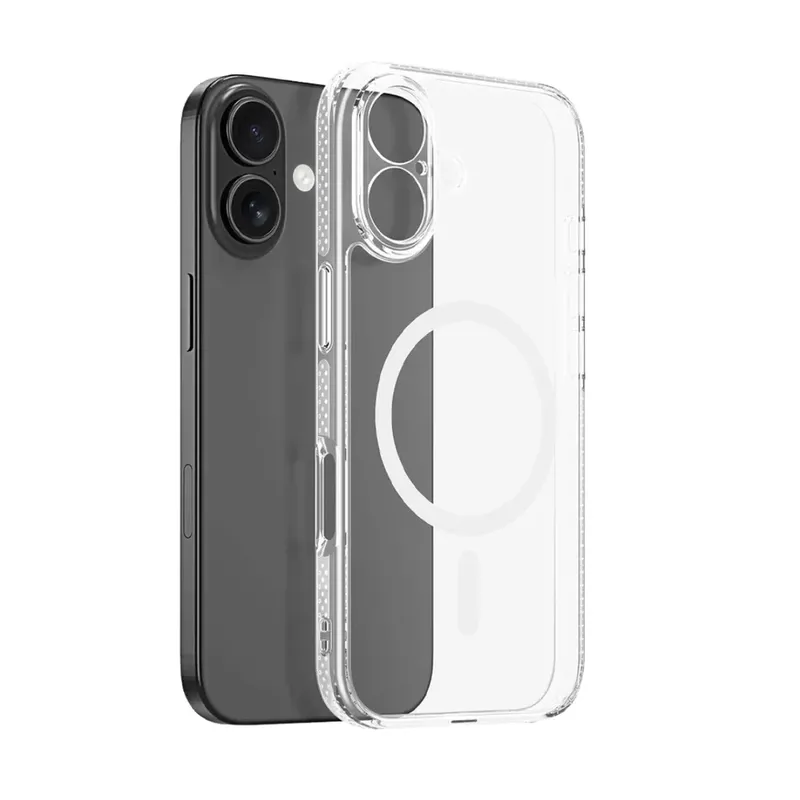 Capinha Slim Clear Transparente Iph 17 | Indução | Encaixe Ergonômico