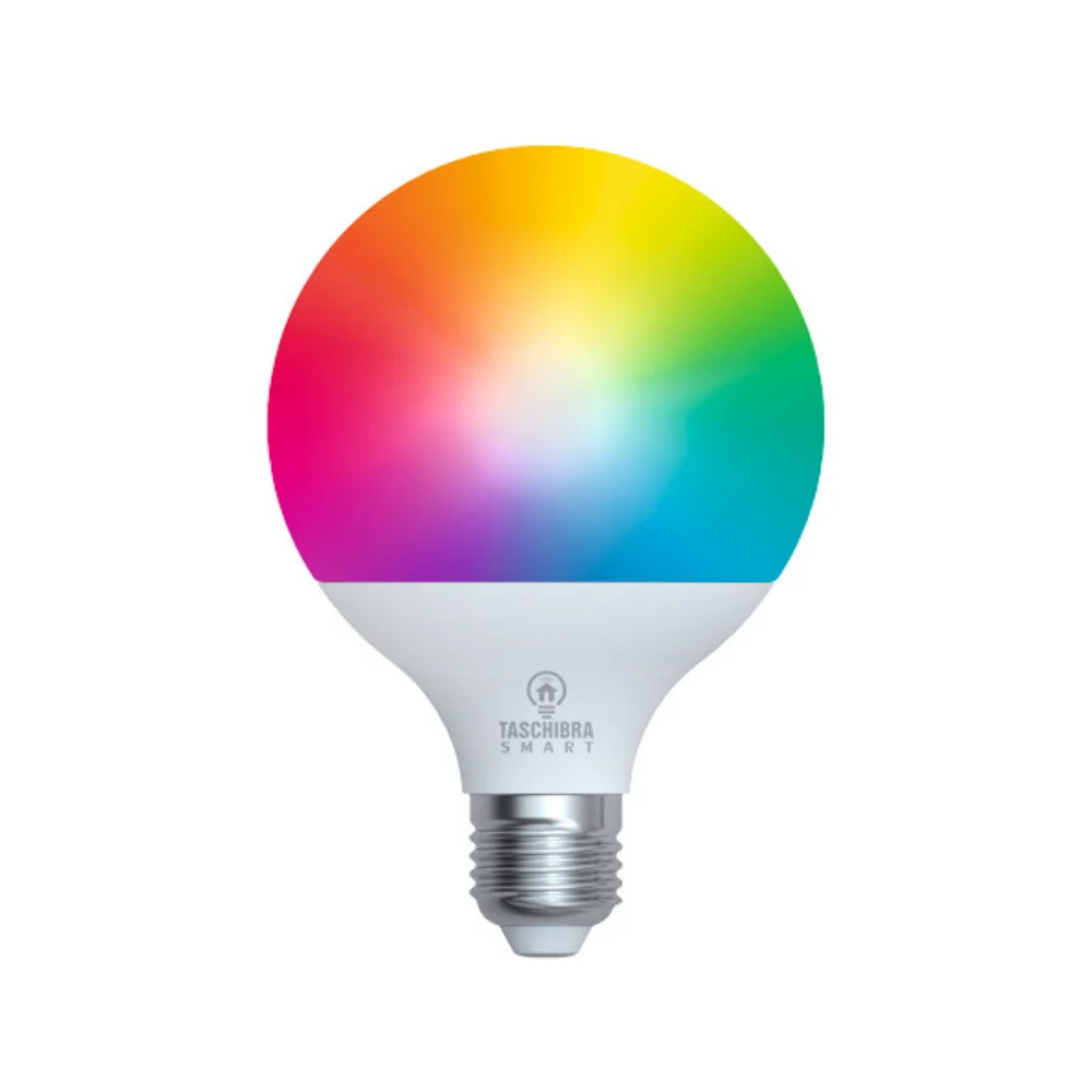 Lâmpada LED Smart Taschibra G95 13W E27 RGB