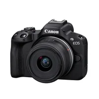 Câmera Eos R50 Com Lente Rf-s 18-45mm + Rf-s 55-210mm.