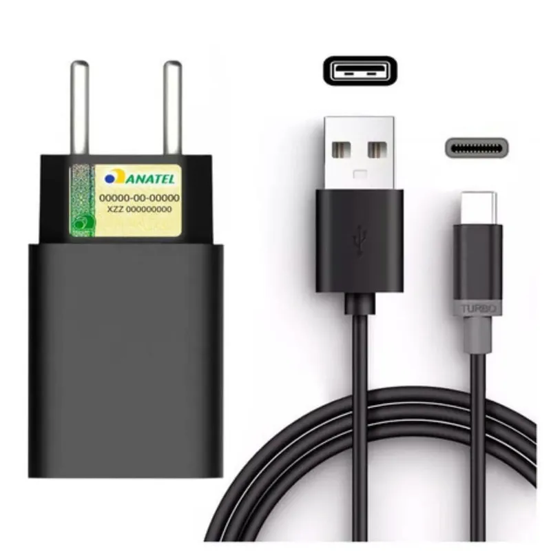 Carregador Turbo Preto Rápido Veloz Para Iphone 16 Pro