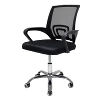 Cadeira Office Baba Shop Diretor Detroit, até 90kg, Preta