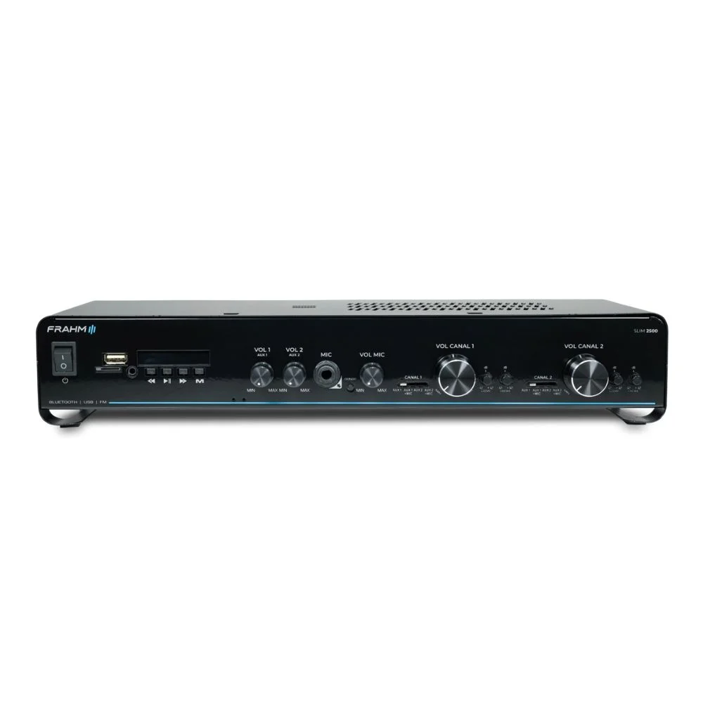 Amplificador Frahm Slim 2500 G5, Bluetooth