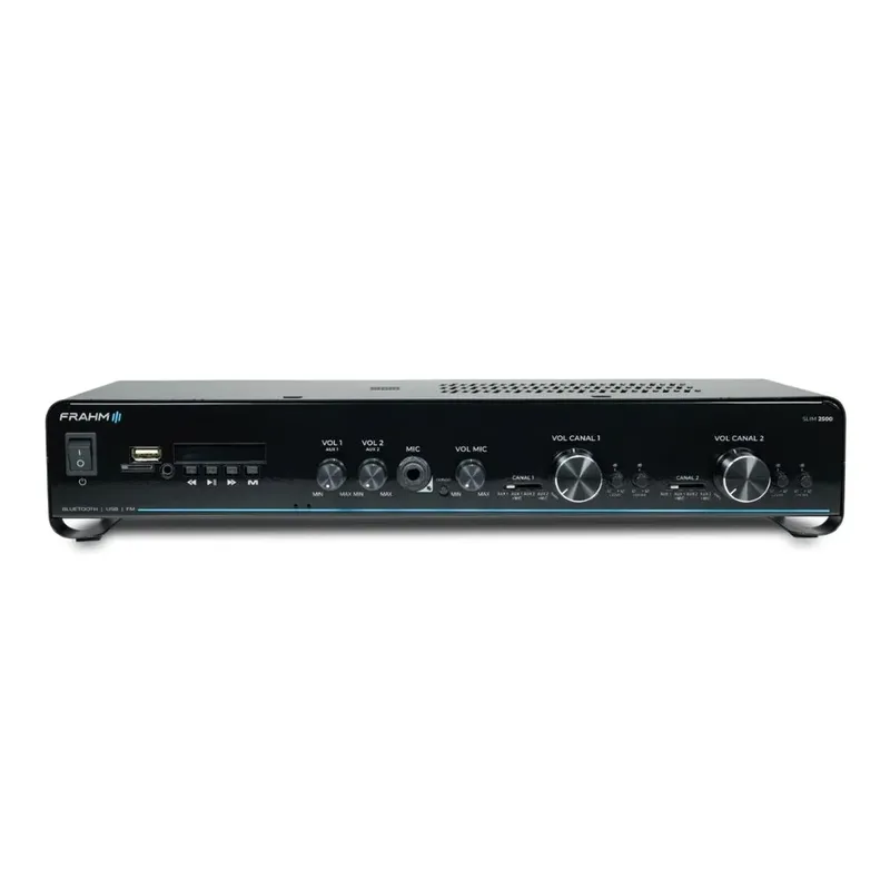Amplificador Frahm Slim 2500 G5, Bluetooth