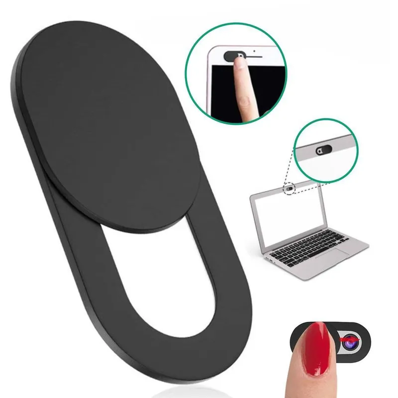 Kit 250x Tapa Tampa Bloqueador Câmera Protetor Webcam Cover Anti-espião Notebook Celular Macbook Tablet Cor: Preto