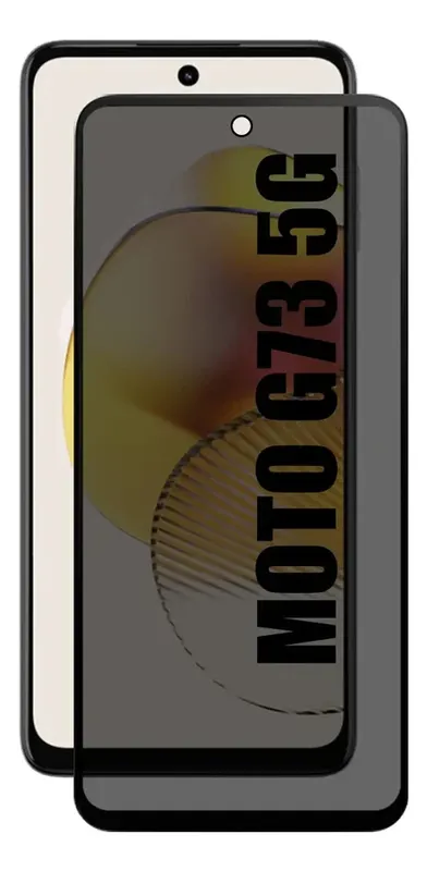 Película Privacidade 3d Para Motorola Moto G73 5g Anti Spy