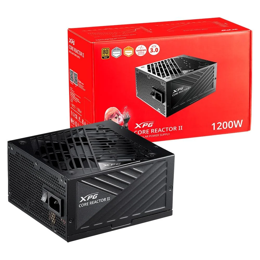 Fonte XPG Core Reactor II 1200W 80 Plus Gold