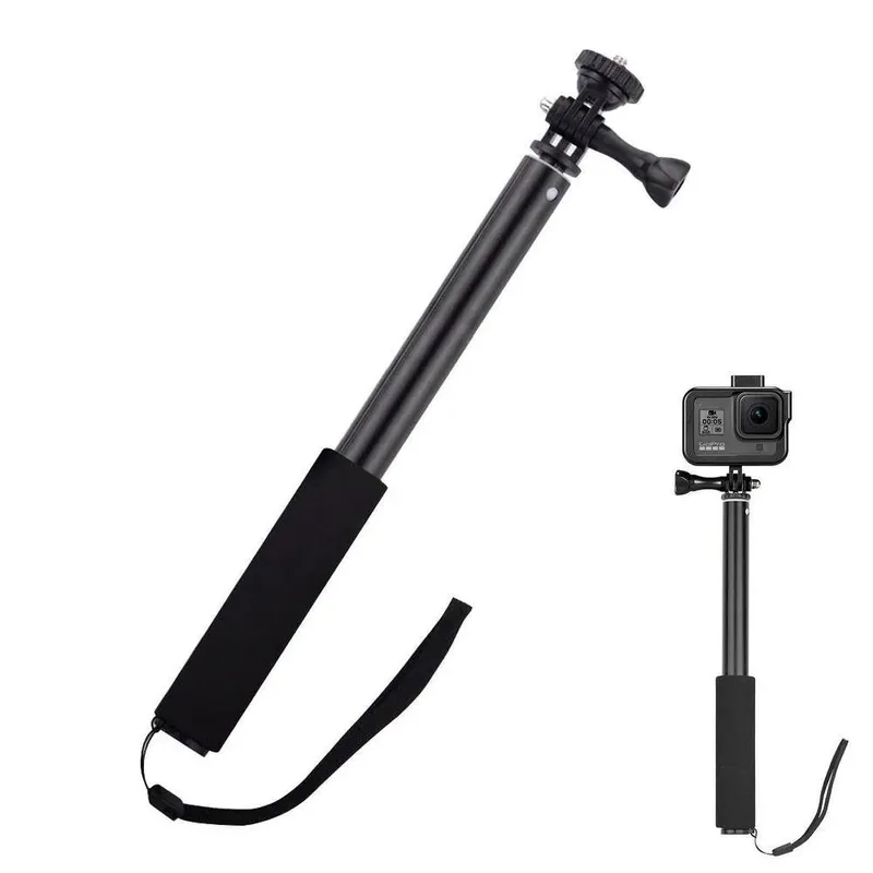 Bastão Selfie 93,5cm Prova D'água Para Câmeras Gopro E Similares