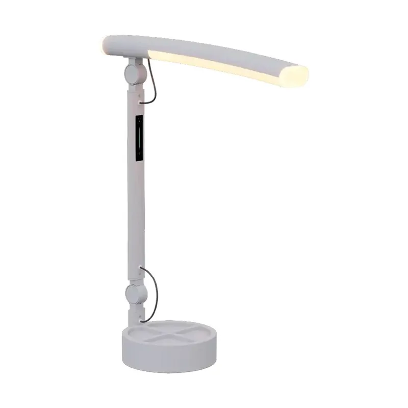 Luminária de Mesa Elements Solare, LED, Bivolt, Cinza - 71181