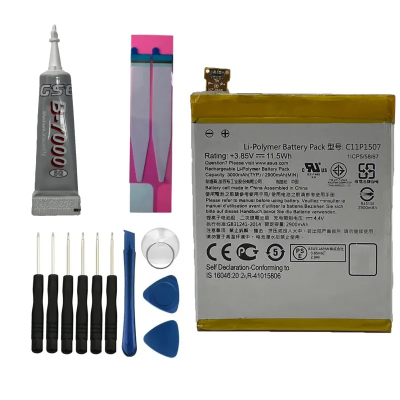 Kit Reparo + Bateria C11p1507 Compativel Zenfone Zoom