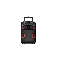 Caixa De Som Bomber Trolley 850 Bluetooth 5.1 850w Alto Spl LED Tws Bateria Preto 127/220v