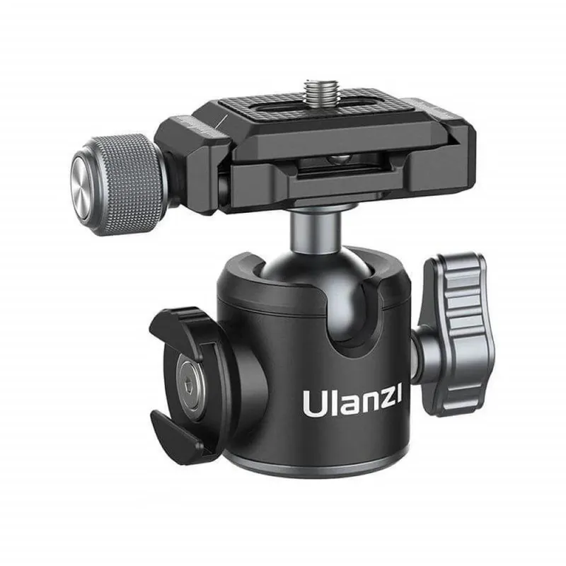 Adaptador Giratório Ball Head Para Tripés E Bastões - Ulanzi U-80l
