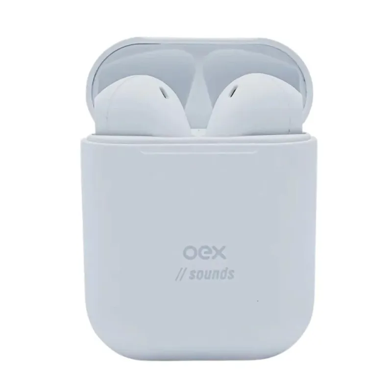 Fone De Ouvido Bluetooth Candy Branco Oex Tws11