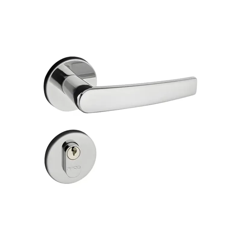Fechadura Concept Externa 40mm Roseta Cromada Rr1 401-40ce Raio Cr Pado