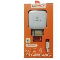 Carregador Ios 4.1a Lehmox Le601ios