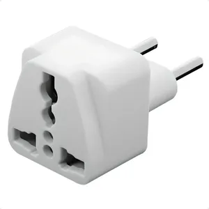 Adaptador Tomada Universal Para Viagem Internacional Eua Uk