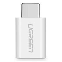 Adaptador Ugreen, USB-C para Micro USB, Branco - UG-30154
