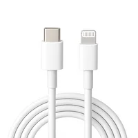 Cabo Usb-c Para Iphone Lightning 1m - Carga Rápida 20w Pd E Dados - Branco