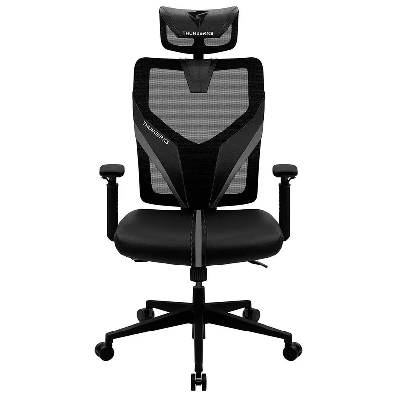 Cadeira Office ThunderX3 Ergonomic Yama1, Até 150Kg, Reclinável, Preto - 69672