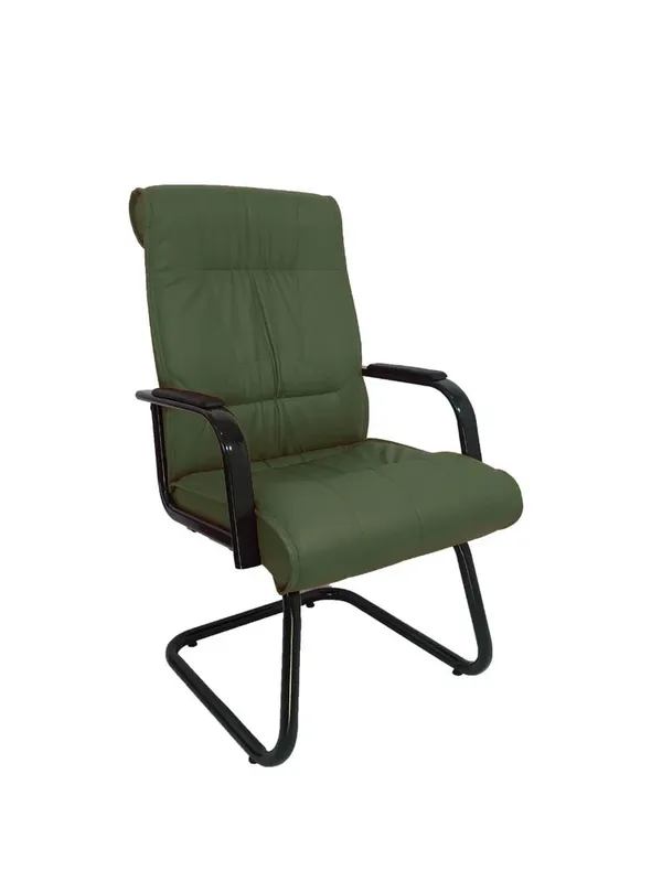Cadeira Design Office Móveis Interlocutor Para Escritório Linha Itália Verde