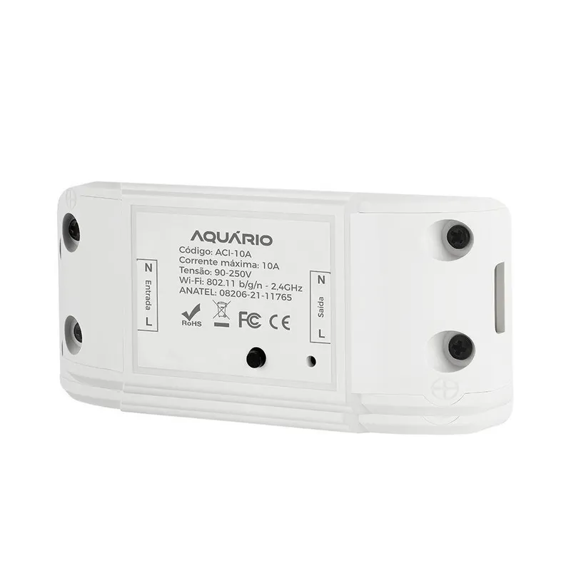 Acionador 10a Inteligente Wi-fi - Aquário Aci-10a