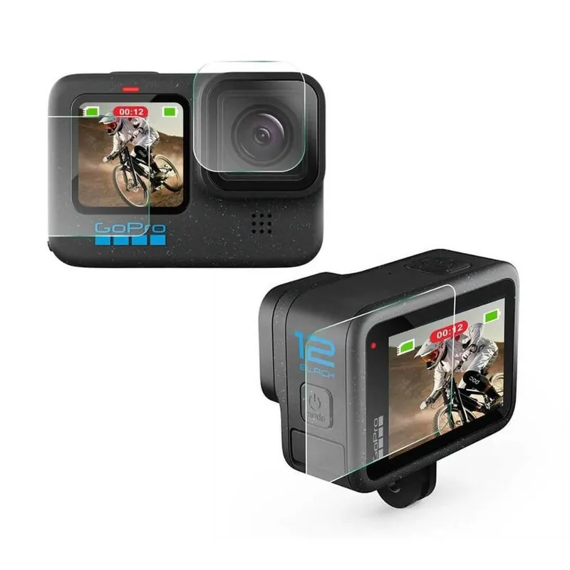 Película Para Gopro Hero 8 Black Vidro Temperado Telesin