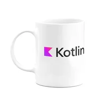 Caneca Dev Kotlin - Branca