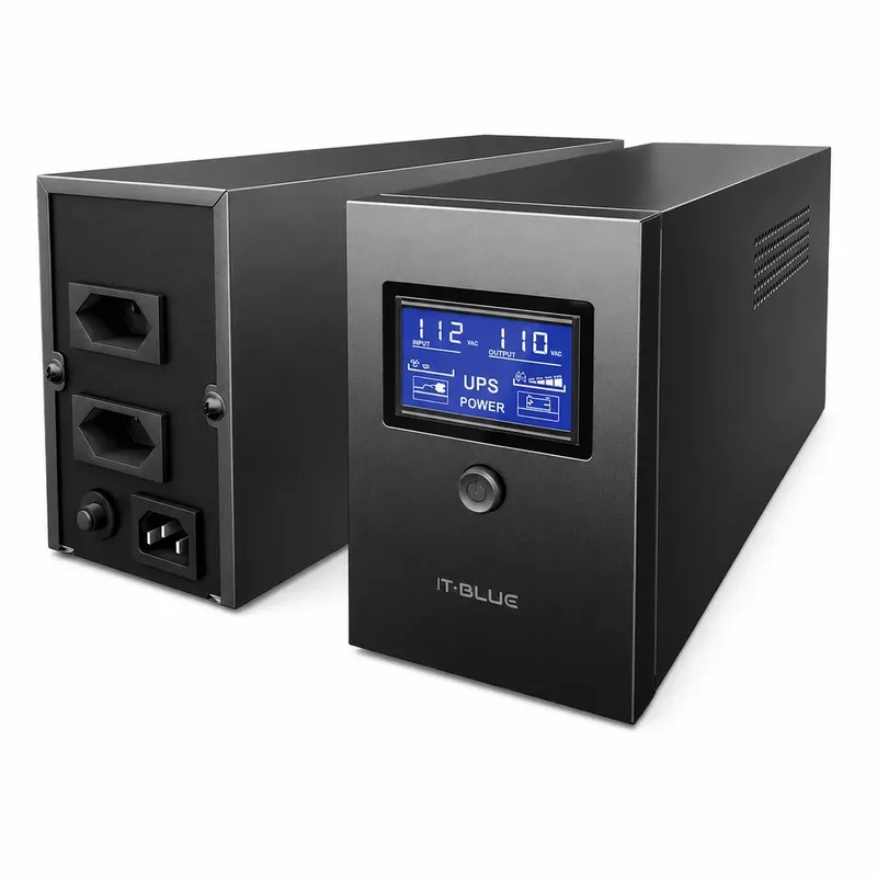 Nobreak 650va 360w Lcd Ups Estabilizador Bateria Para Computador Roteador Impressora 110v Max-0401