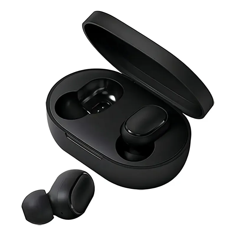 Fone De Ouvido In-ear Sem Fio Preto Para Samsung S21 Fe