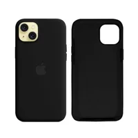 Capa Capinha Case Silicone Premium Aveludada Logo Compatível Iphone 15