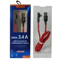 Cabo Inova 3.4a V8 - Usb Cbo-6048 1 Metro