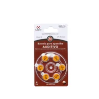 Kit De 6 Baterias Para Aparelho Auditivo De 310mah Mox Mo-13uni